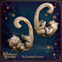 The Grinning Trickster Xmas Bauble by Great Grimoire