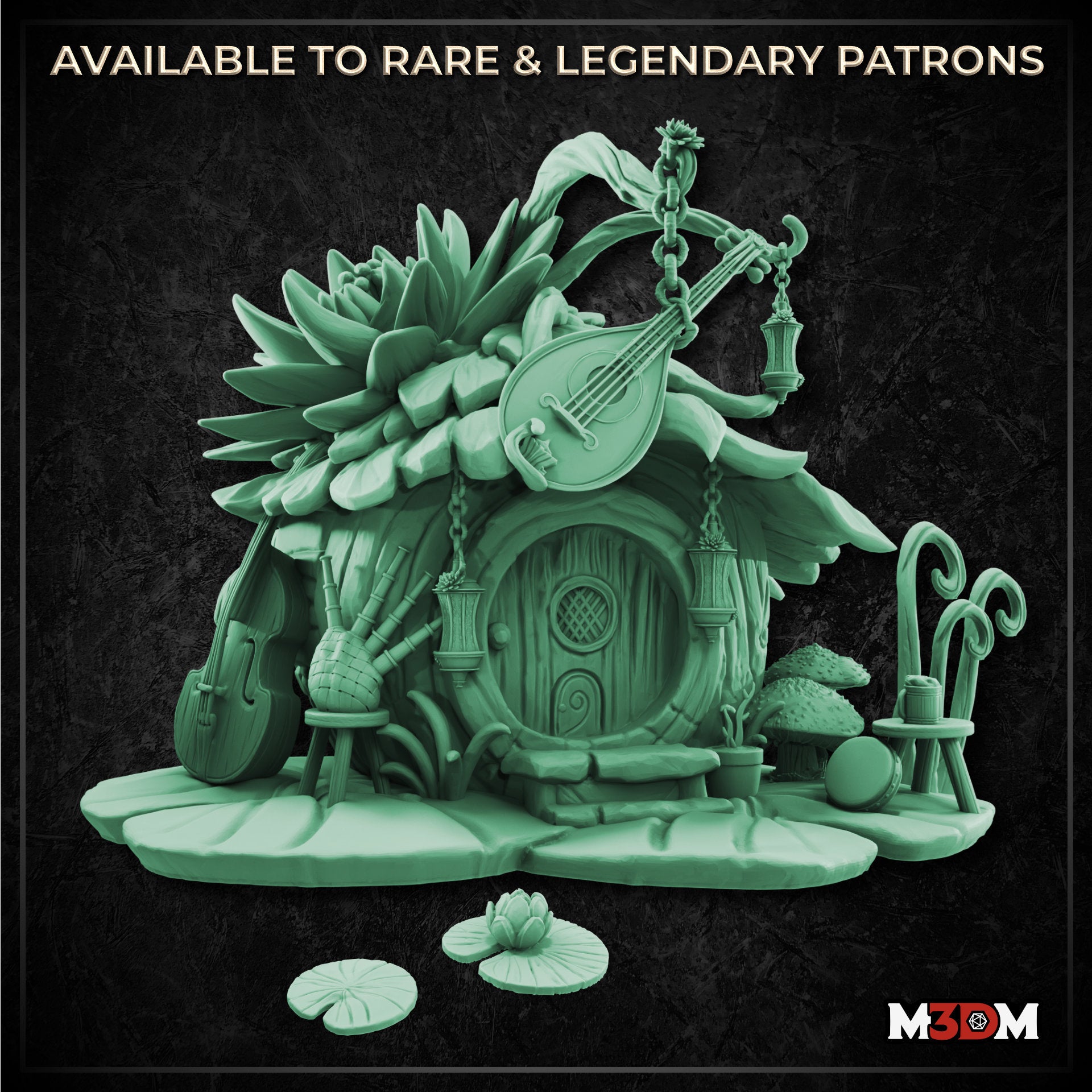 The Lute and Lily - Tavern by Mia Kay M3DM