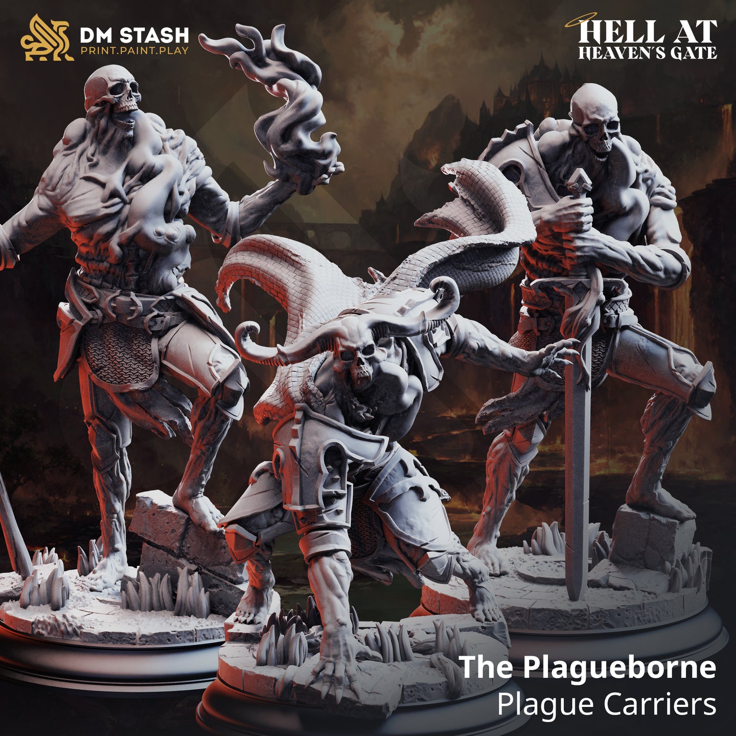 Plague Carriers (The Plaguebourne) Bundle by DM Stash
