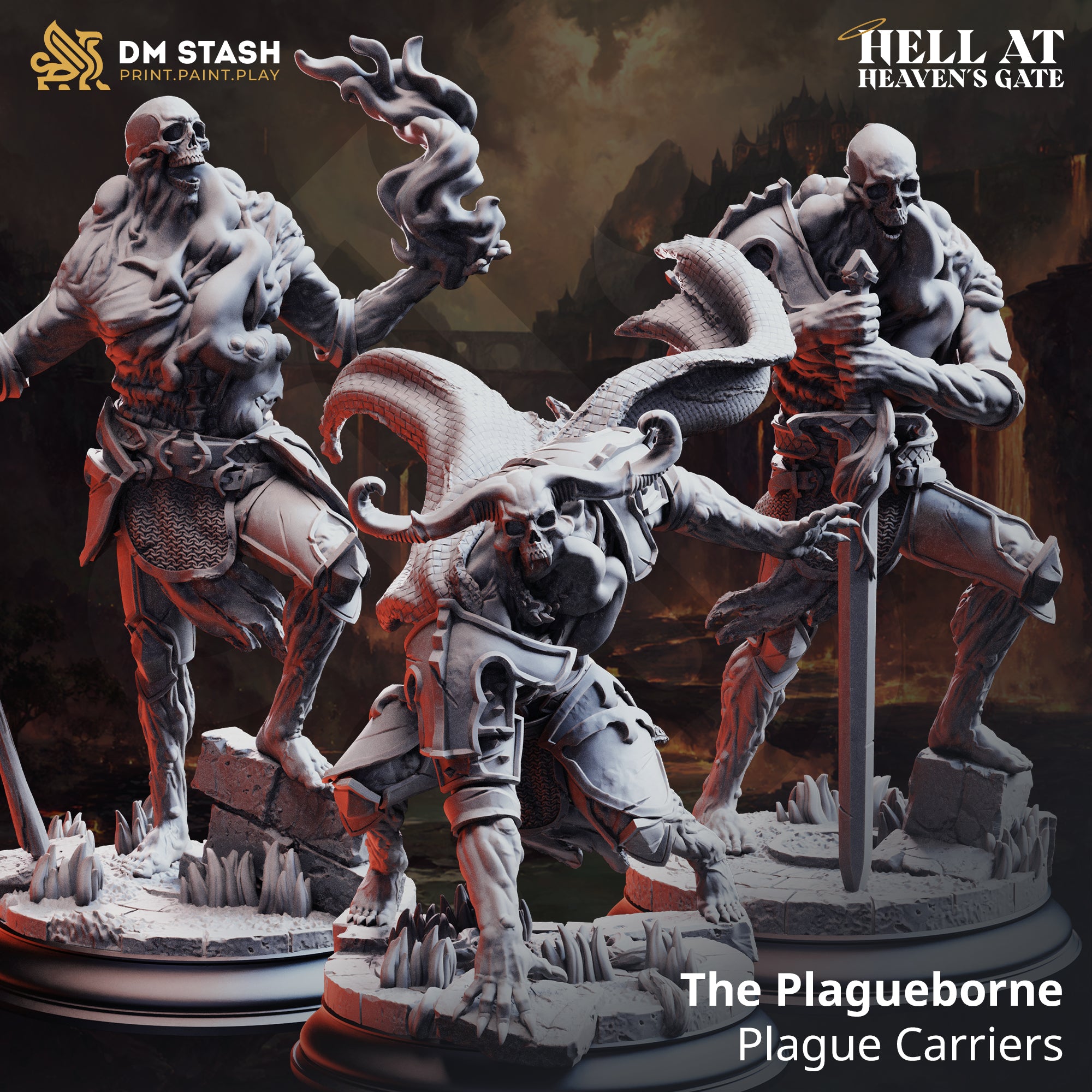 Plague Carriers (The Plaguebourne) Bundle by DM Stash