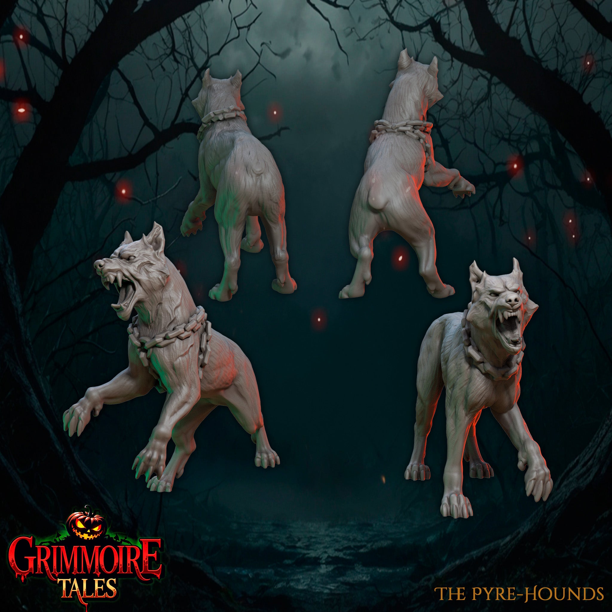 The Pyre Hounds by Great Grimoire