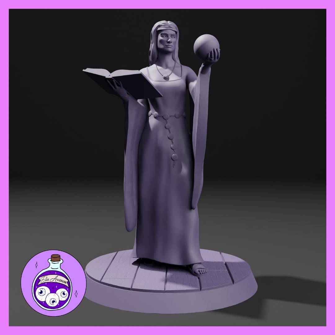 The Queen's Sorcerer by Ella's Arcanum Minis