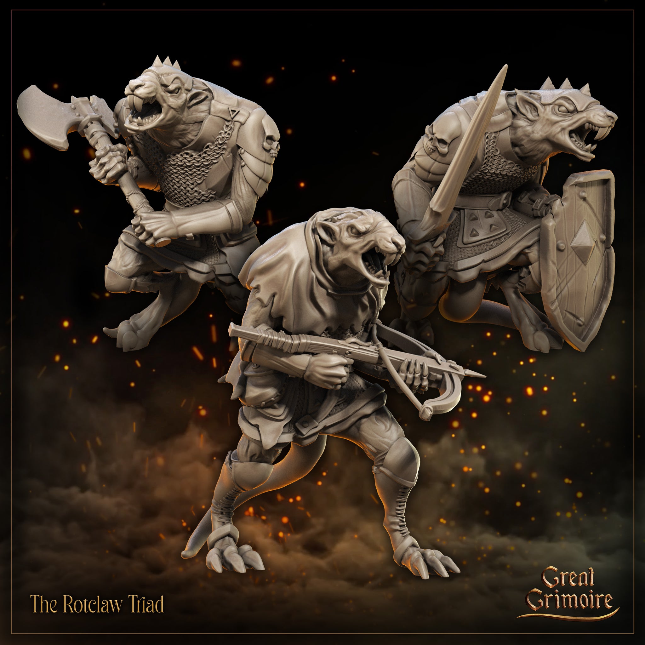 Rotclaw Triad Bundle by Great Grimoire