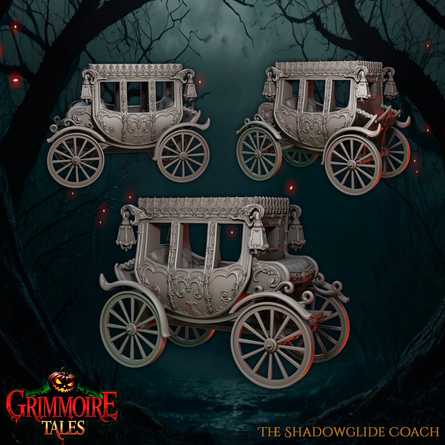 The Shadowglade Coach by Great Grimoire