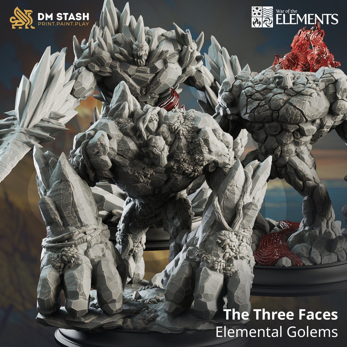 Elemental Golem Bundle by DM Stash