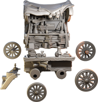 The Wandering Scholar's Cart by Great Grimoire