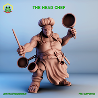 Ogre Head Chef by The Toadstool Weaver
