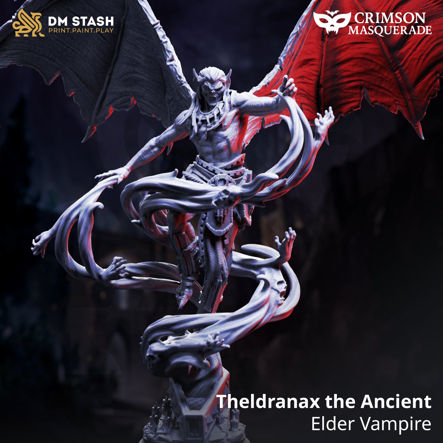 Elder Vampire (Theldranax the Ancient) by DM Stash