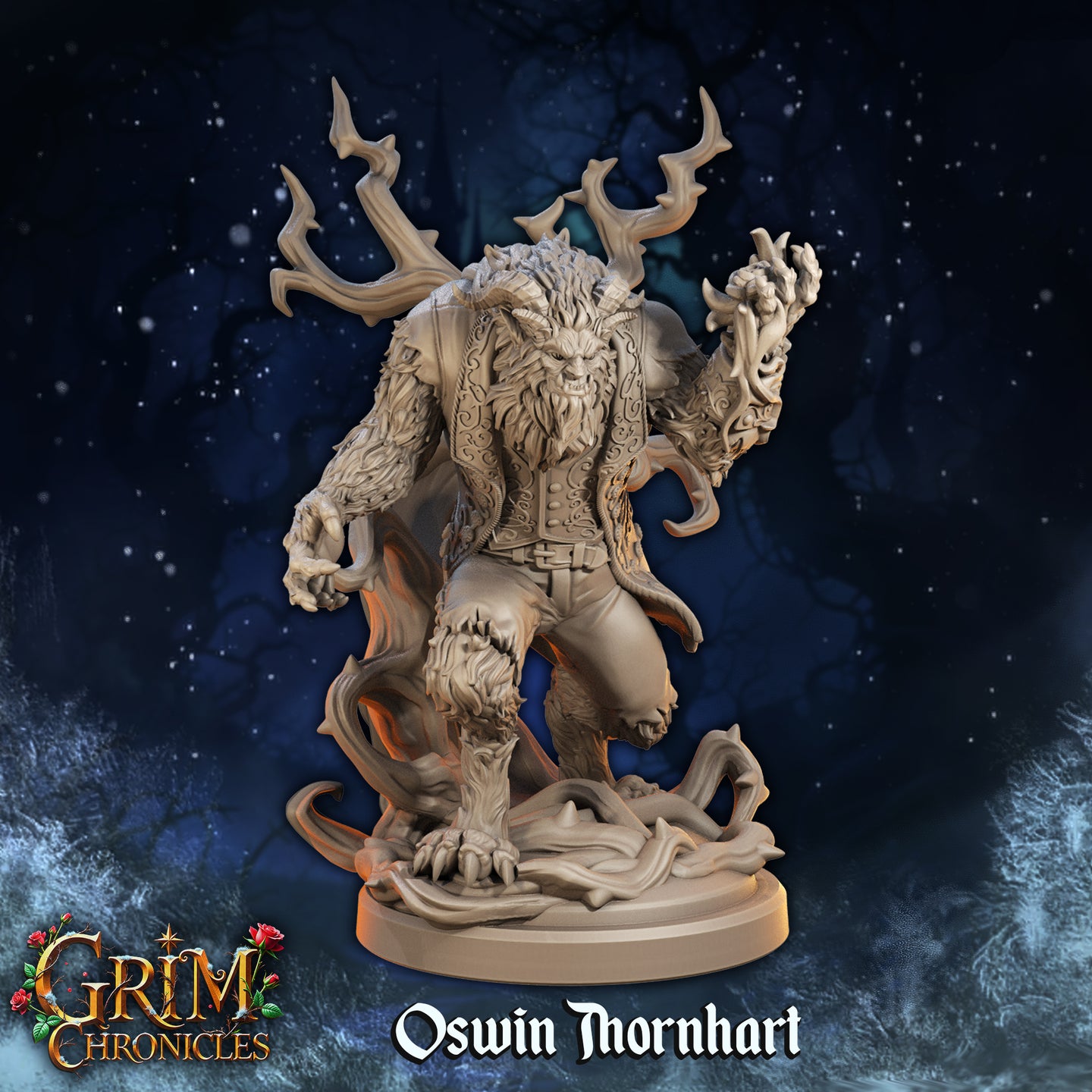 The Monster Oswin Thornhart  by Great Grimoire