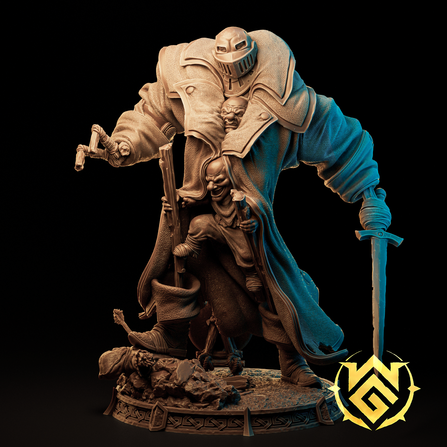 Gaban of the Coat (Three Goblins in a Trenchcoat) by The Witchguild