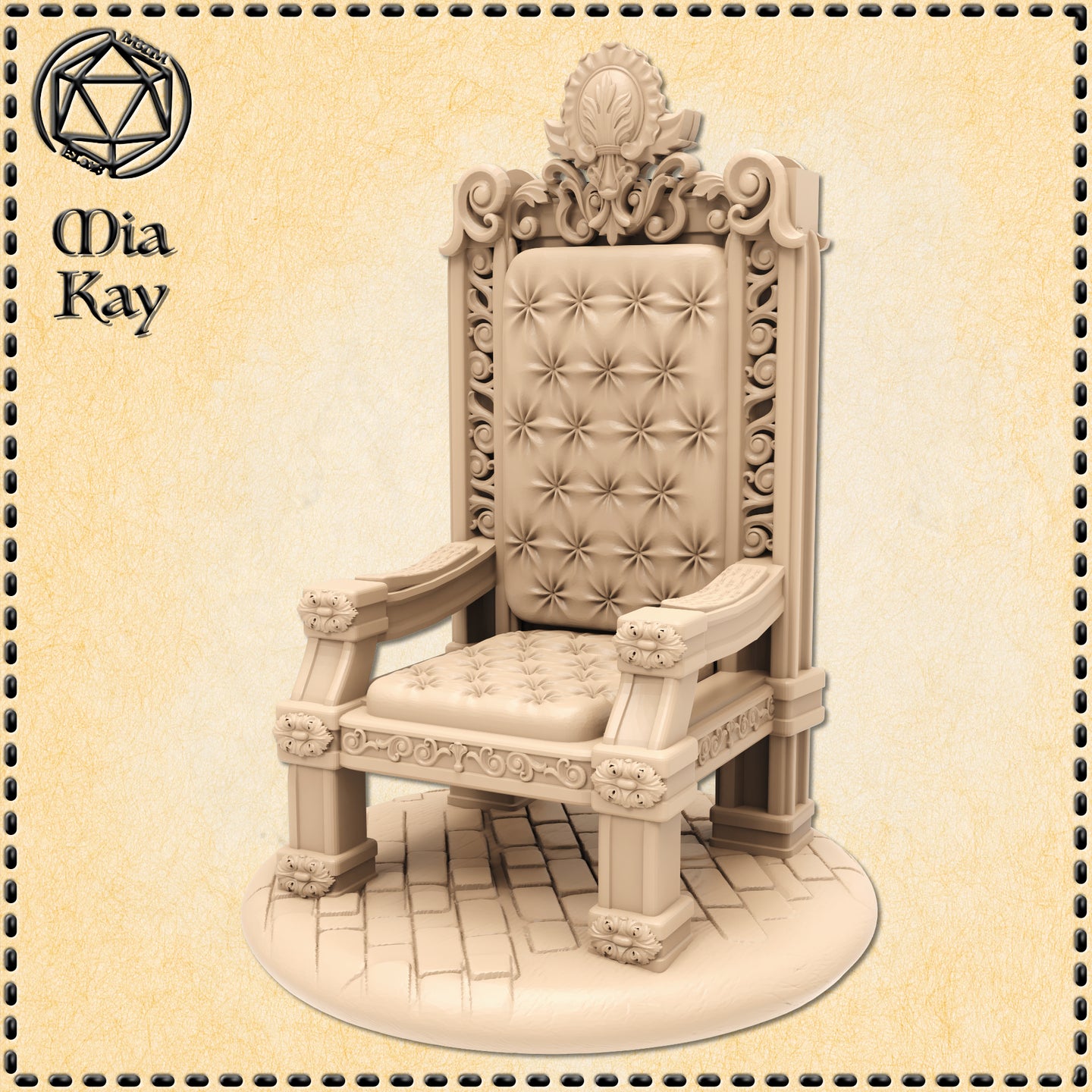 Throne by Mia Kay M3DM