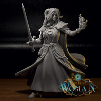 Tiefling Cleric - Lady Sunila by DnD Is A Woman