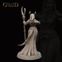 Female Tiefling Mage 01 by Galaad Miniatures