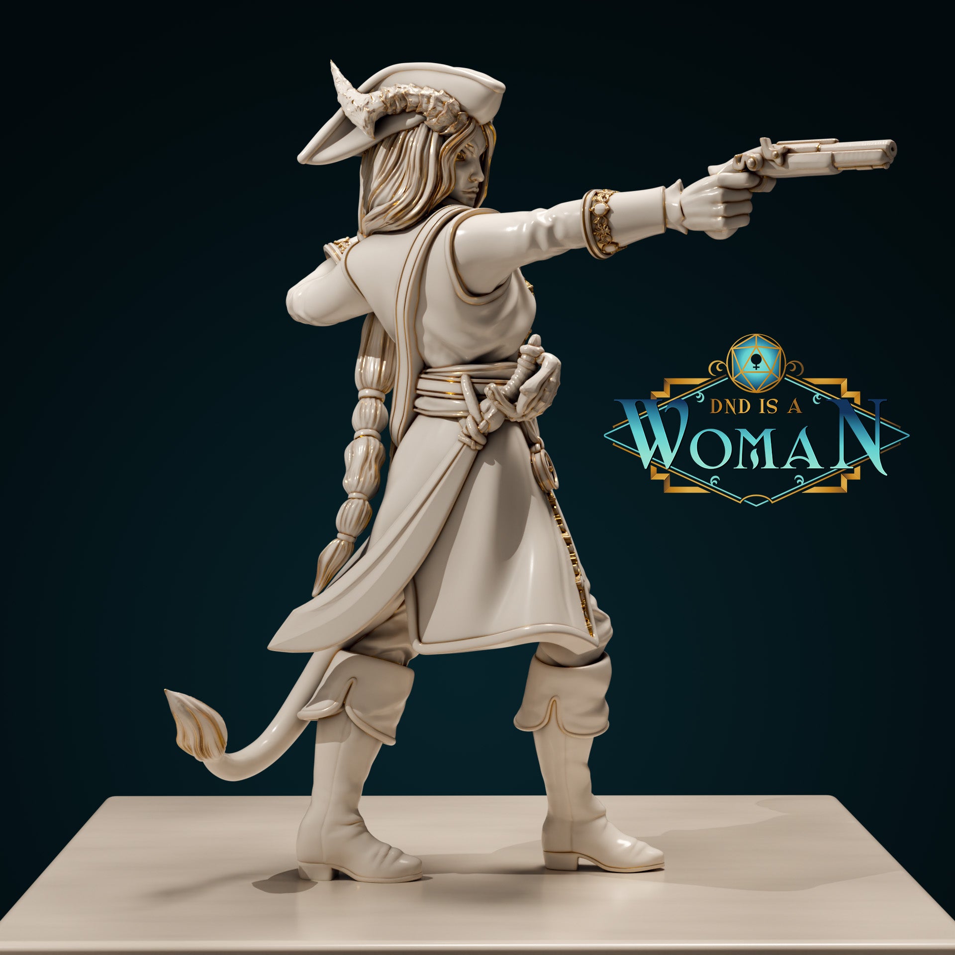 Tiefling Pirate - Letizia by DnD Is A Woman