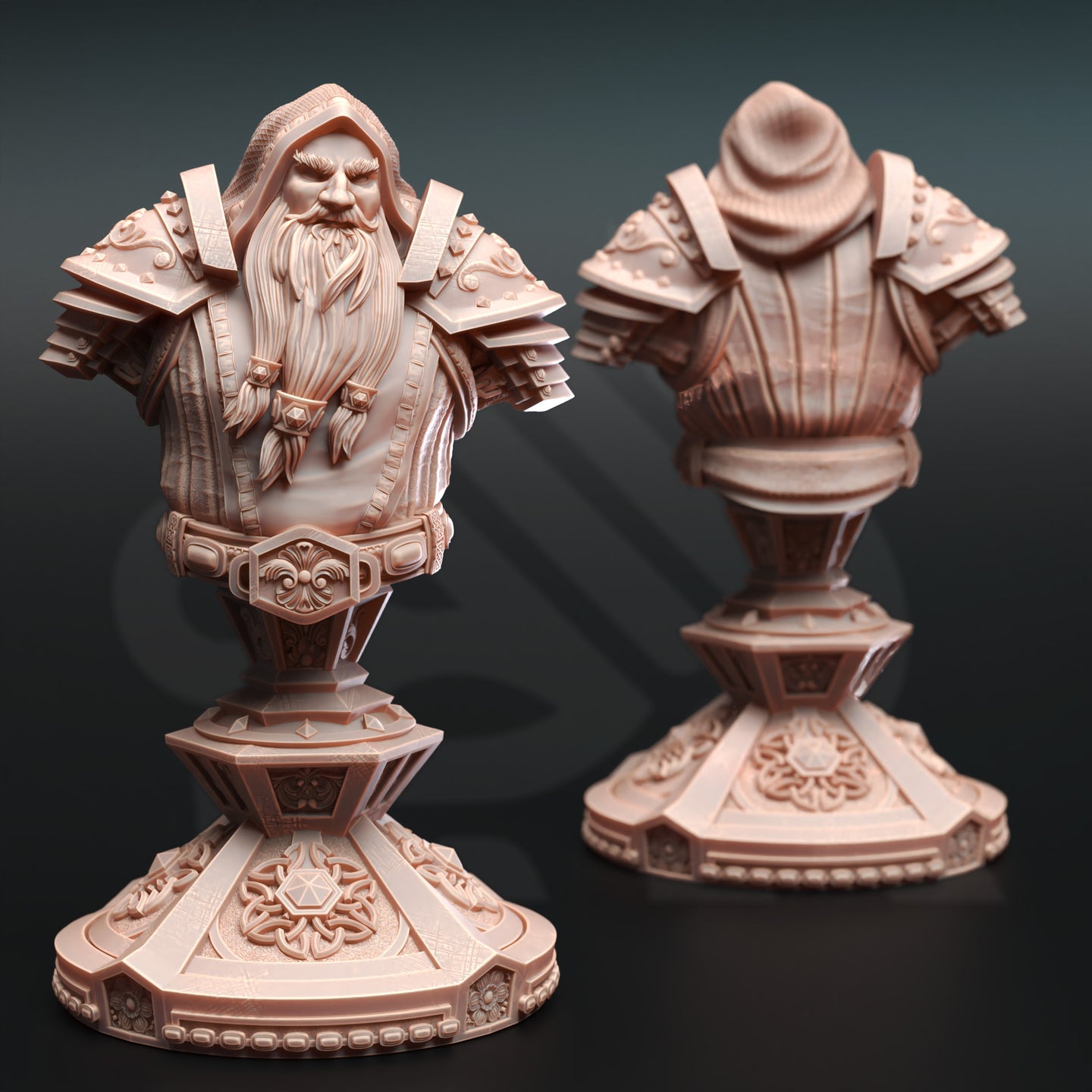 Dwarf Cleric (Tors) Bust  by DM Stash