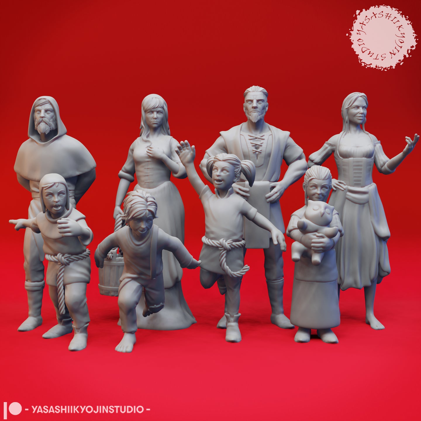 Townsfolk Bundle by Yasashii Kyojin Studios