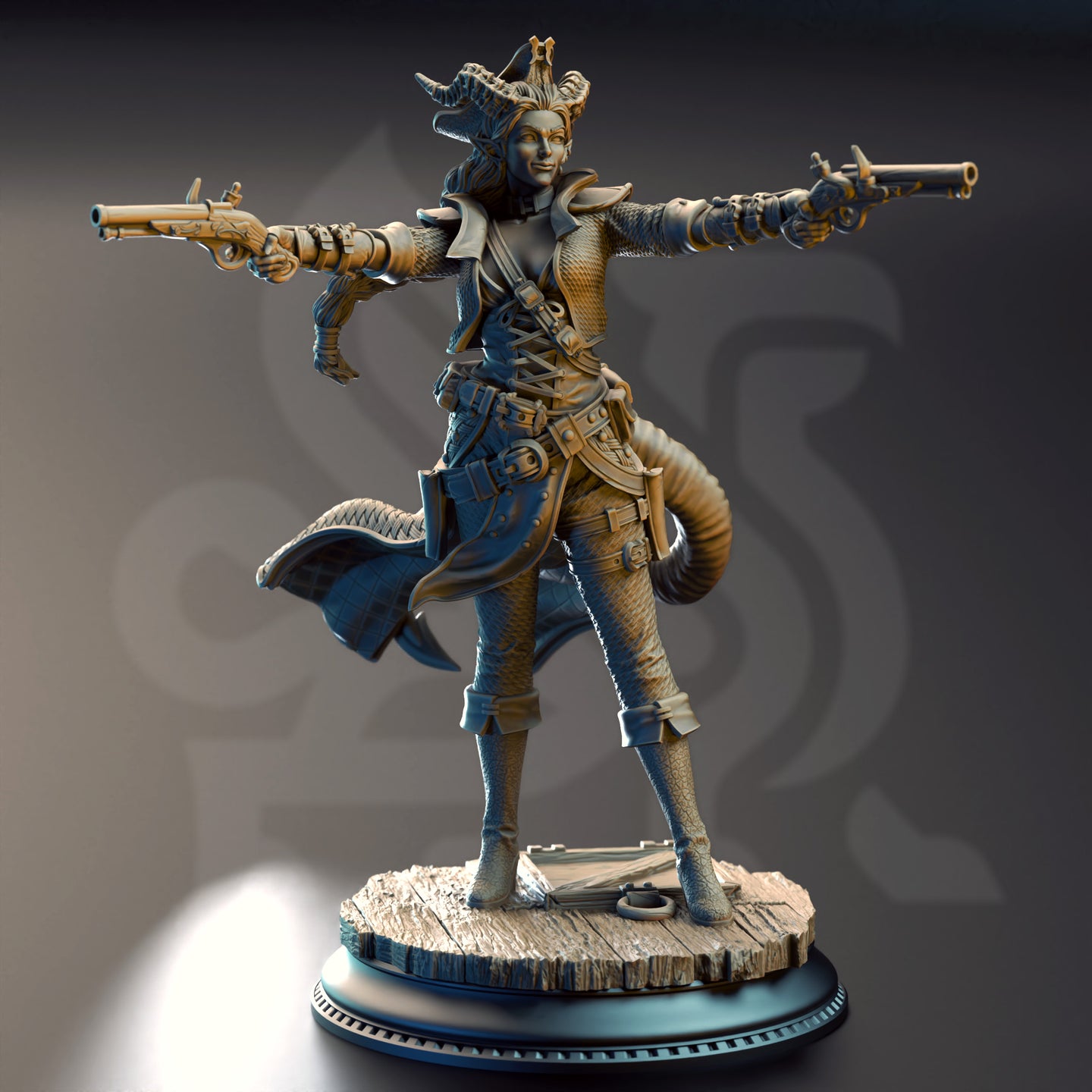 Pirate Gunslinger (Trixie Sureshot Kelpie) by DM Stash