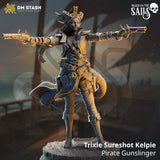 Pirate Gunslinger (Trixie Sureshot Kelpie) by DM Stash