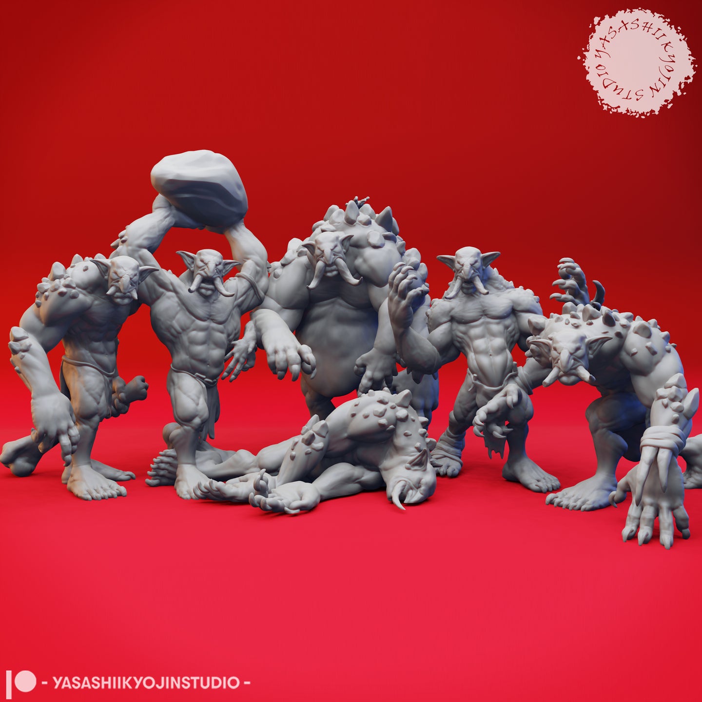 Troll Bundle by Yasashii Kyojin Studios
