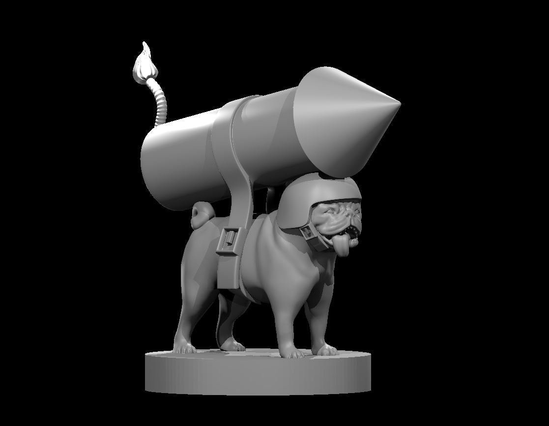 Turbo Pug by MZ4250