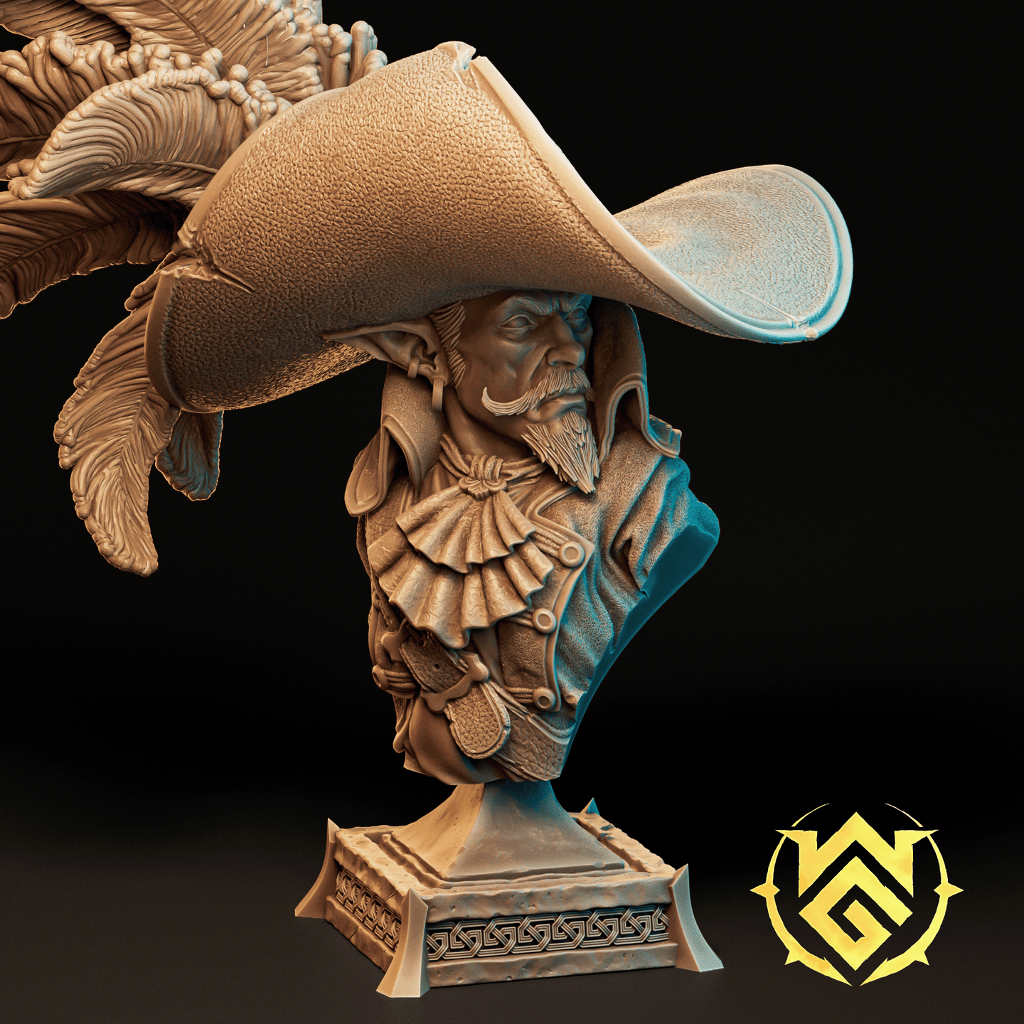 Tyrant Bartholomew Bust by The Witchguild