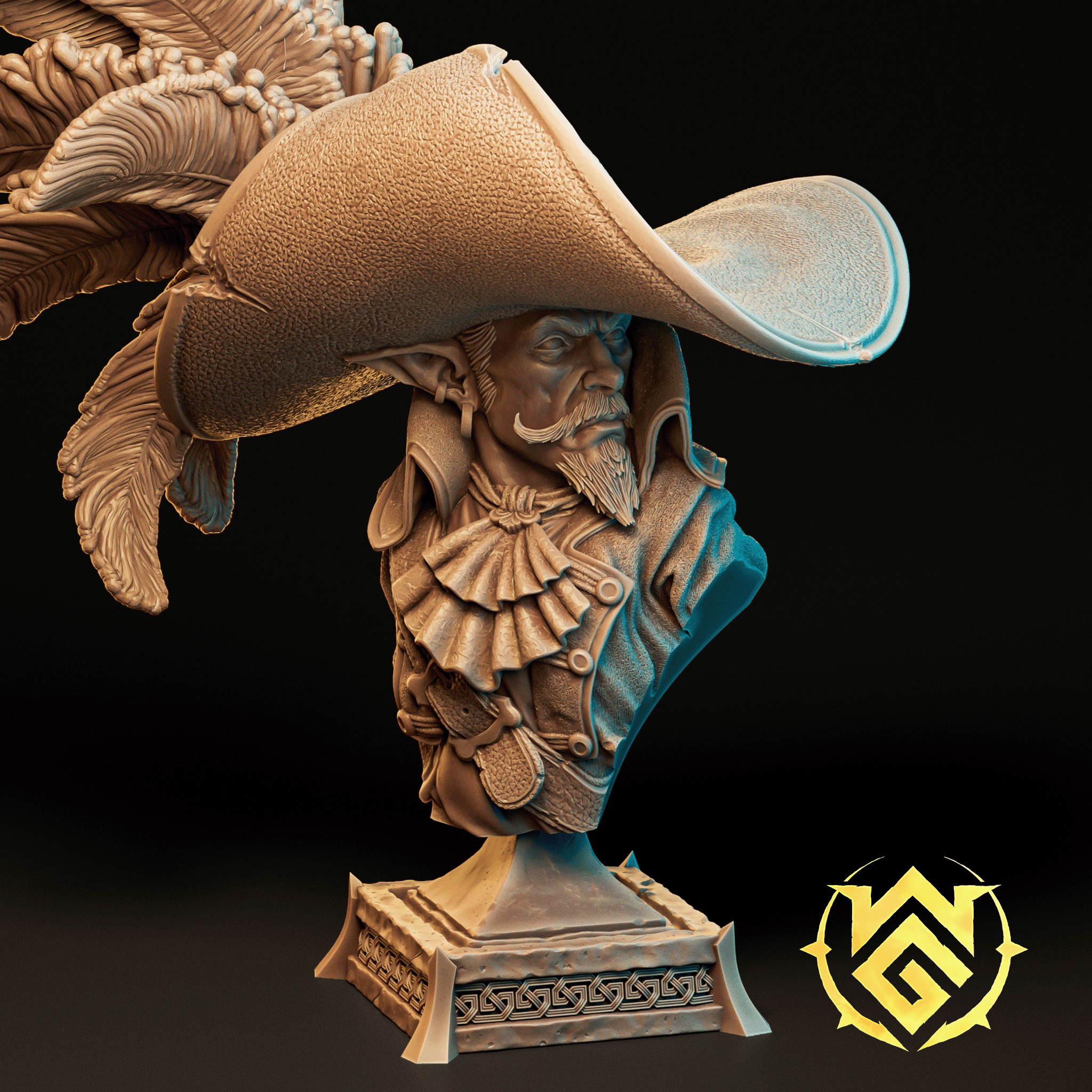 Tyrant Bartholomew Bust by The Witchguild