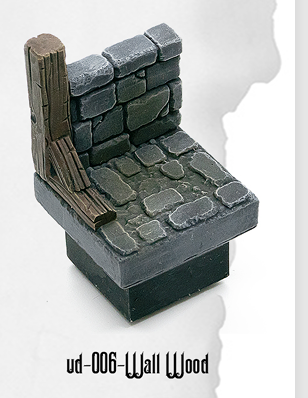 Ultimate Dungeon Wall Wood UD-006 by Dungeon Blocks