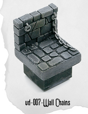 Ultimate Dungeon Wall w/Chains UD-007 by Dungeon Blocks