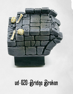 Ultimate Dungeon Bridge Broken UD-020 by Dungeon Blocks