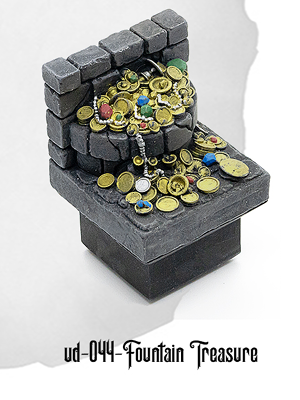 Ultimate Dungeon Fountain Treasure UD-044 by Dungeon Blocks