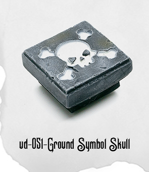 Ultimate Dungeon Ground Symbol Skull UD-051 by Dungeon Blocks