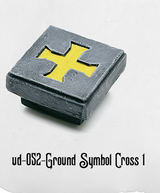 Ultimate Dungeon Ground Symbol Cross 1 UD-052 by Dungeon Blocks