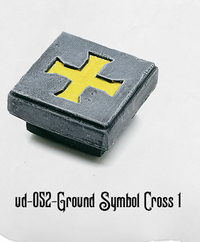 Ultimate Dungeon Ground Symbol Cross 1 UD-052 by Dungeon Blocks