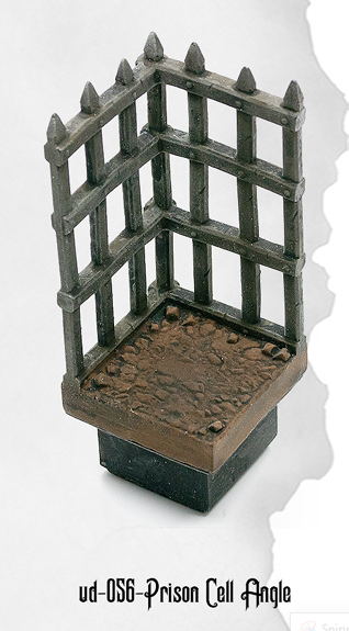 Ultimate Dungeon Prison Cell Corner UD-055 by Dungeon Blocks