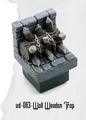 Ultimate Dungeon Wall Wooden Trap UD-063 by Dungeon Blocks
