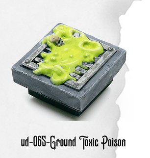 Poison Tile Ultimate Dungeon Ground Toxic Poison UD-065 | D&D Miniature – MitzNSimz