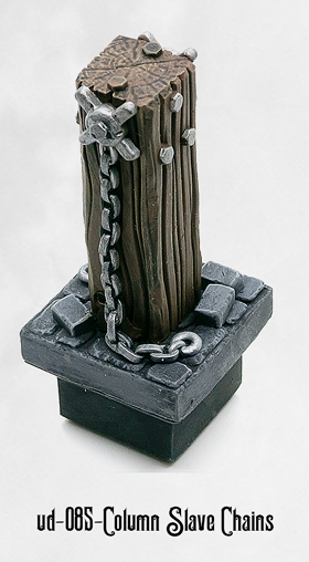Ultimate Dungeon Column w/Slave Chains UD-085 by Dungeon Blocks