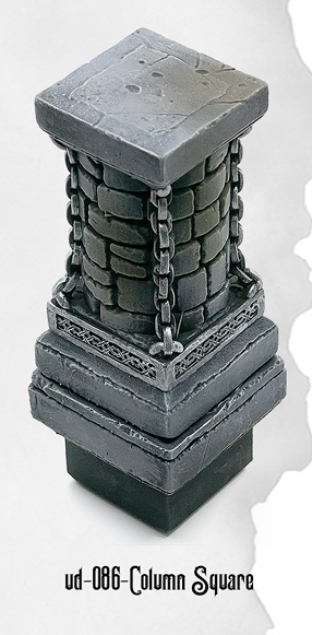 Ultimate Dungeon Column Square UD-086 by Dungeon Blocks