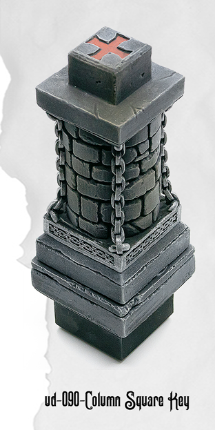 Ultimate Dungeon Column Square Key UD-090 by Dungeon Blocks