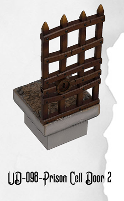 Ultimate Dungeon Prison Cell Door 2 UD-098 by Dungeon Blocks