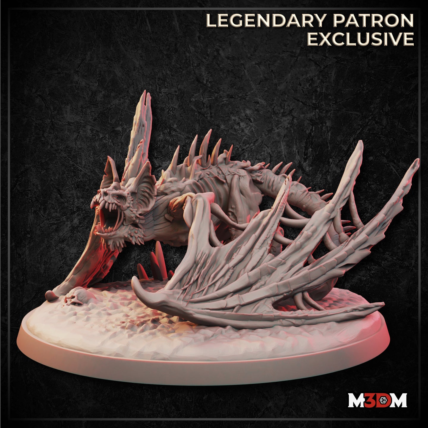 Undead Giant Bat by Mia Kay M3DM