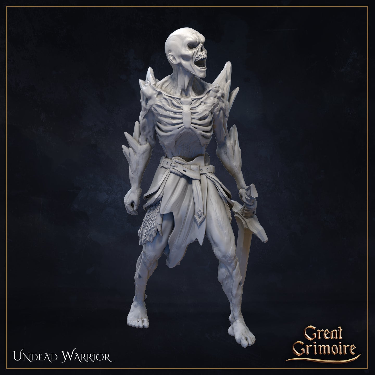 Frozen Knight 04 by Great Grimoire
