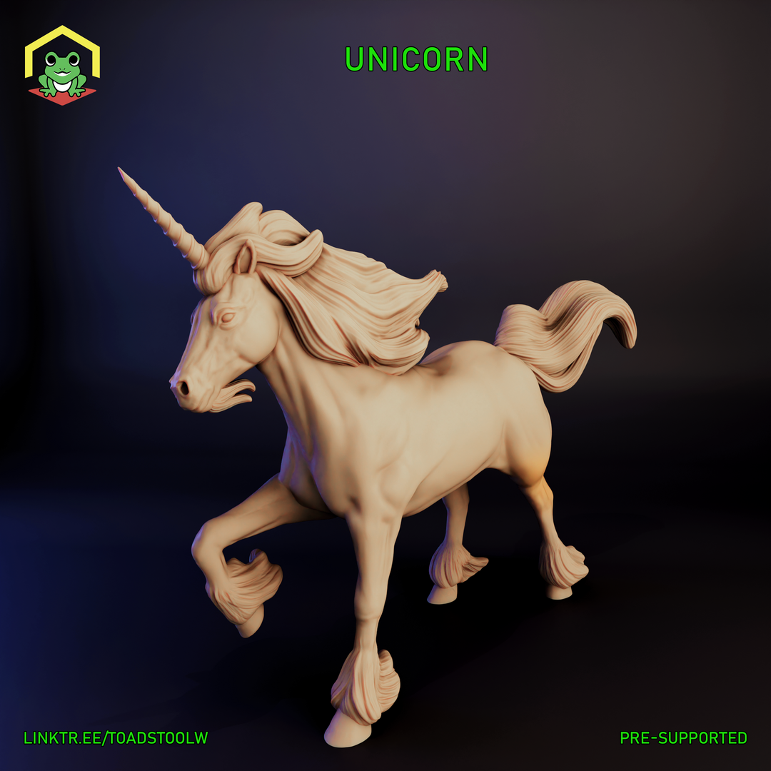 Unicorn by The Toadstool Weaver