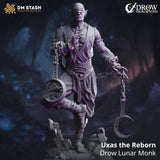 Drow Lunar Monk (Uxas the Reborn) by DM Stash