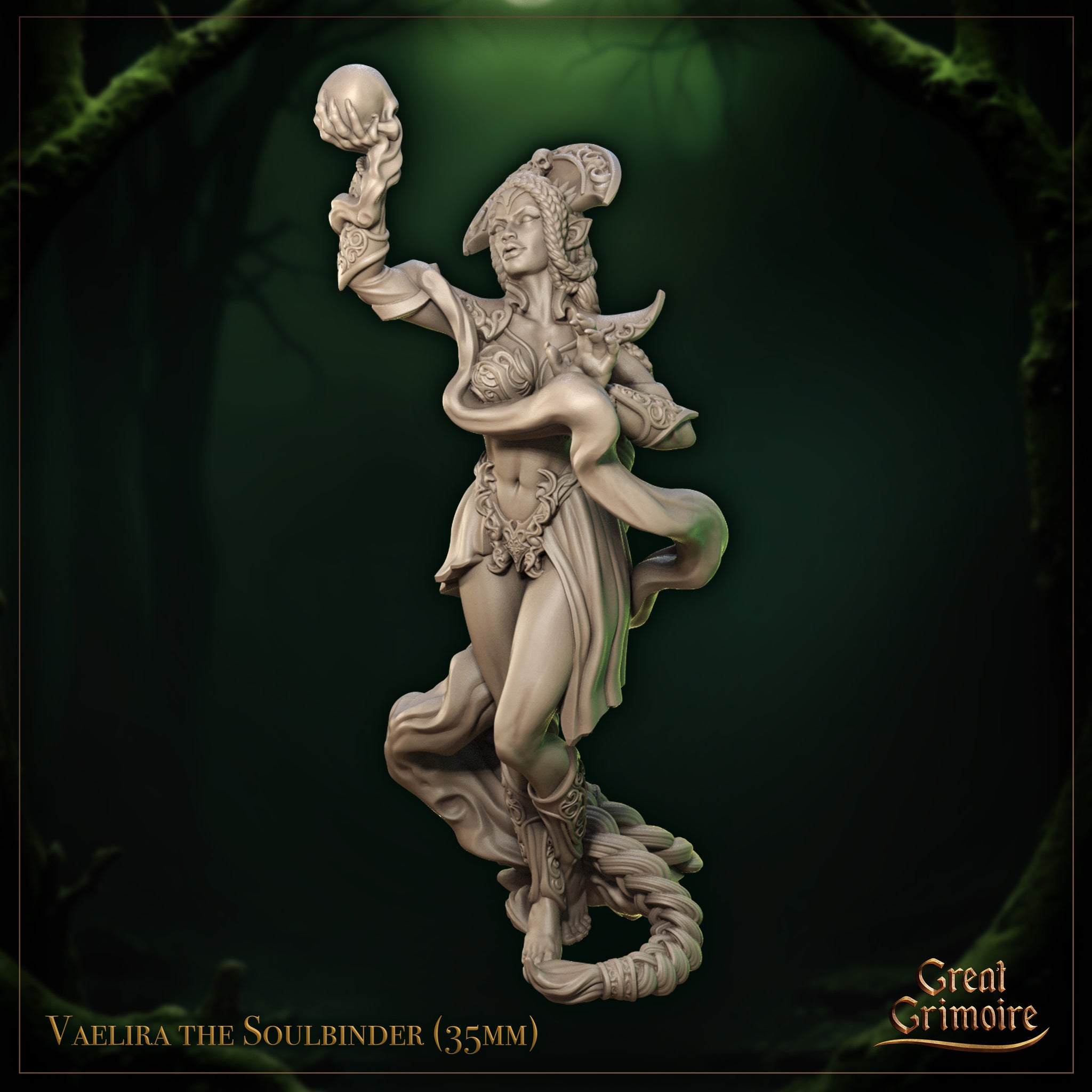 Vaelira the Soulbinder by Great Grimoire
