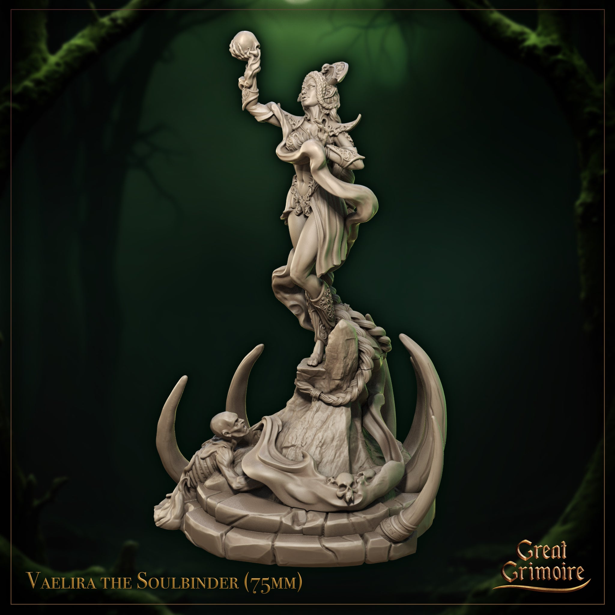 Vaelira the Soulbinder by Great Grimoire