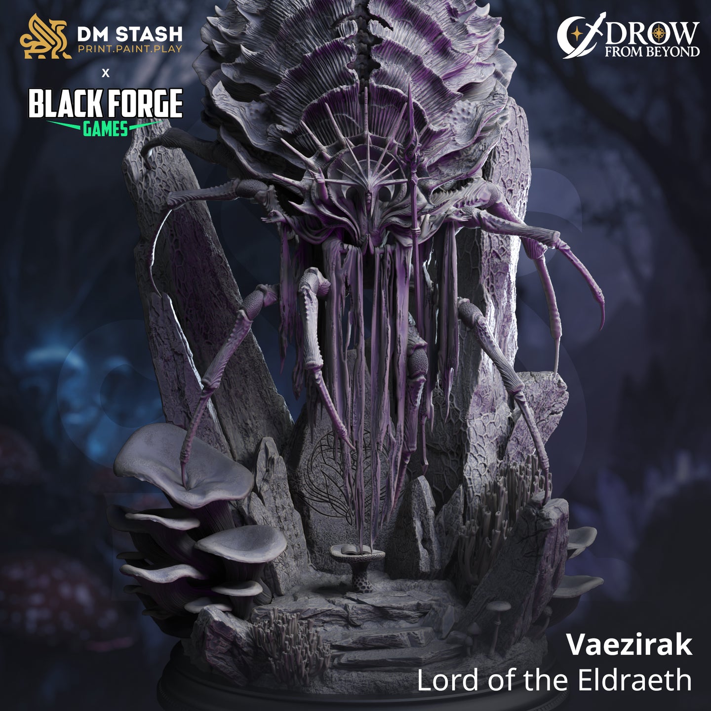 Ancient Elder Drider (Lord of the Eldraeth Vaezirak) by DM Stash