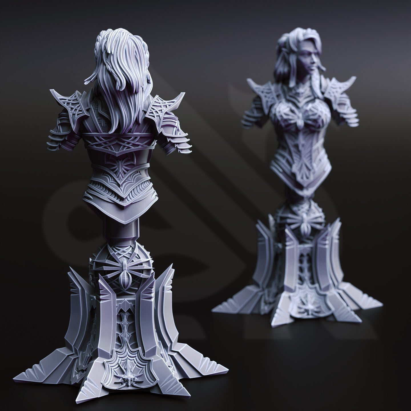 Drow Assassin (Vakara N'thara) Bust  by DM Stash
