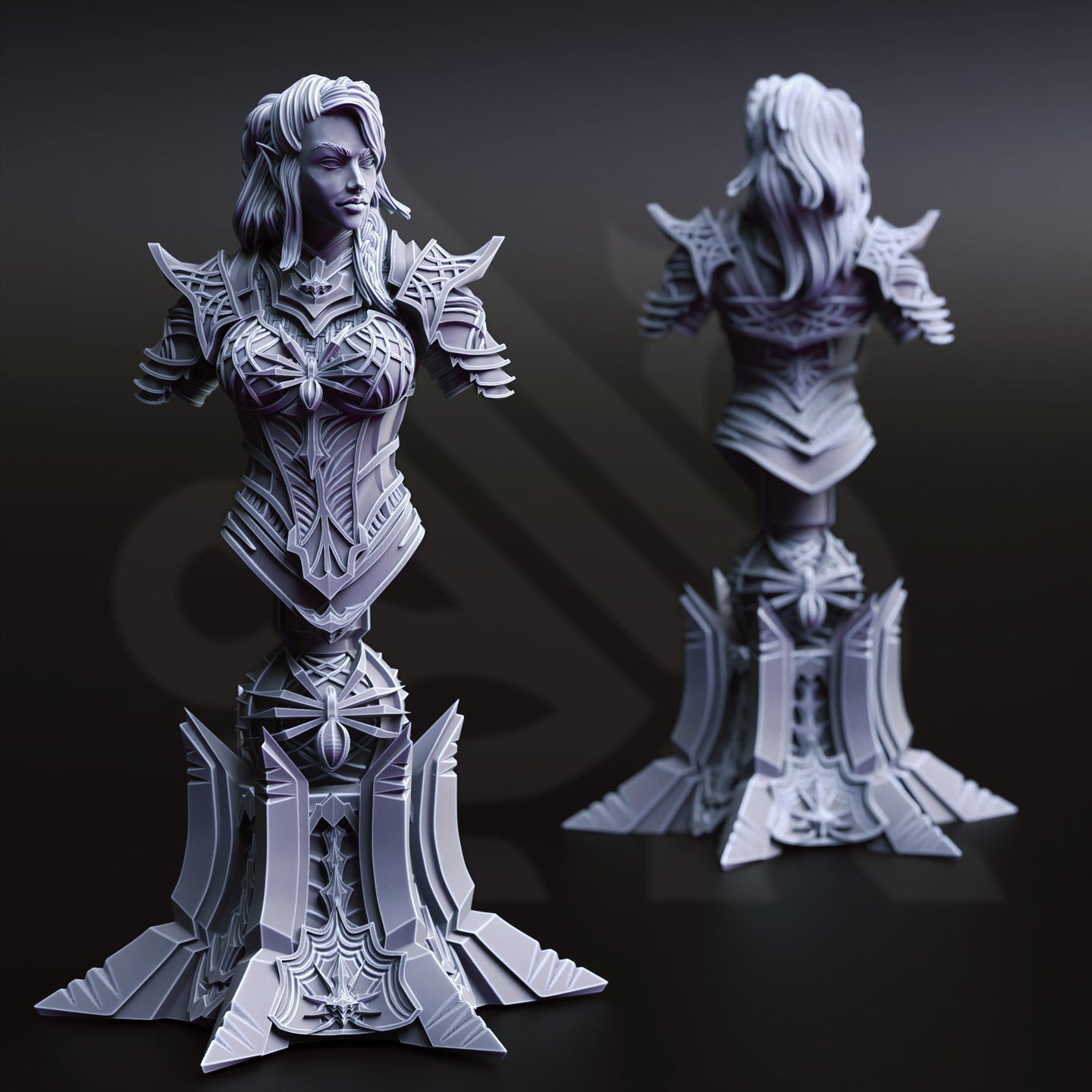 Drow Assassin (Vakara N'thara) Bust  by DM Stash