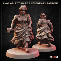 Victorian Strong Woman by Mia Kay M3DM